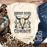 DTF Transfer - DTF001346 Simmer Down Cowboy