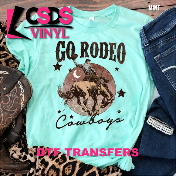 DTF Transfer - DTF001354 Go Rodeo Cowboy