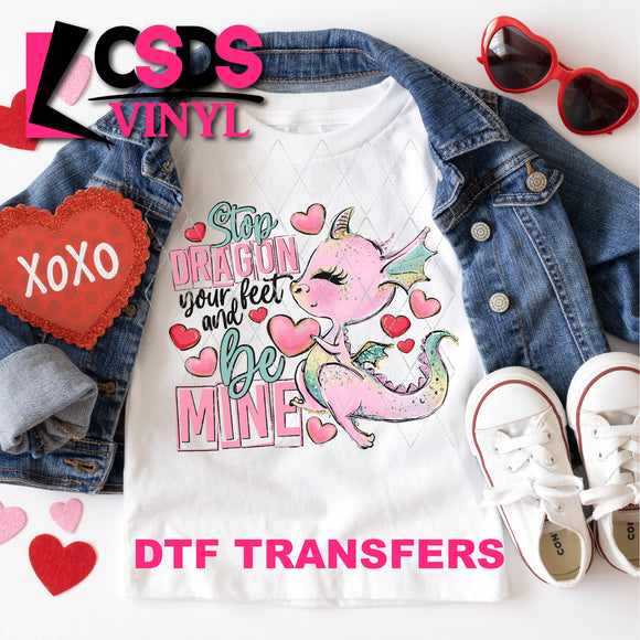 DTF Transfer - DTF001368 Stop Dragon Your Feet