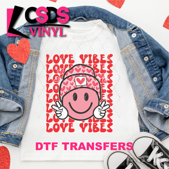DTF Transfer - DTF001390 Love Vibes
