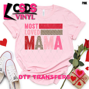 DTF Transfer - DTF001393 Most Loved Mama