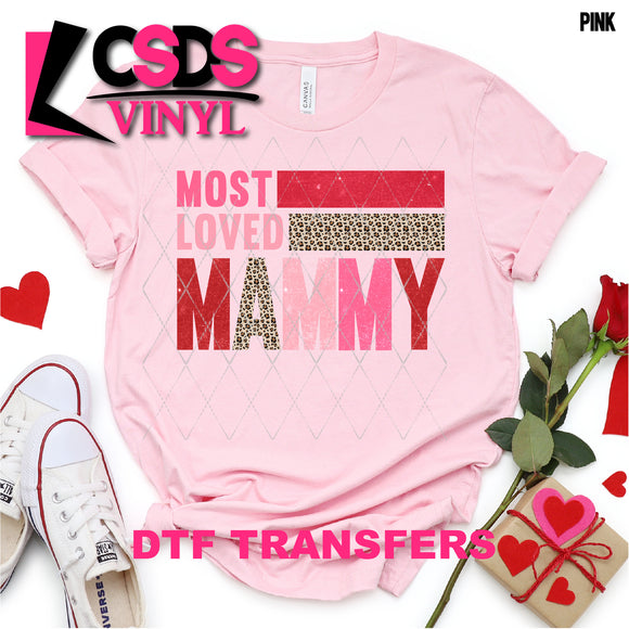 DTF Transfer - DTF001394 Most Loved Mammy