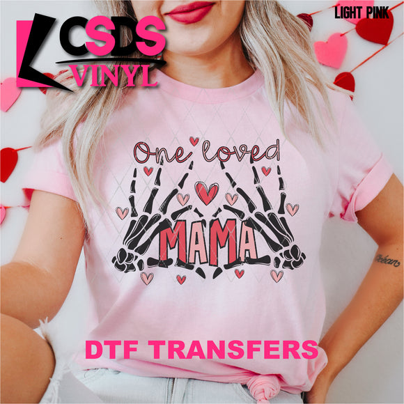 DTF Transfer - DTF001417 One Loved Mama