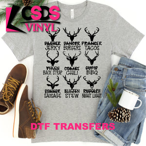 DTF Transfer - DTF001431 Hunting Reindeers