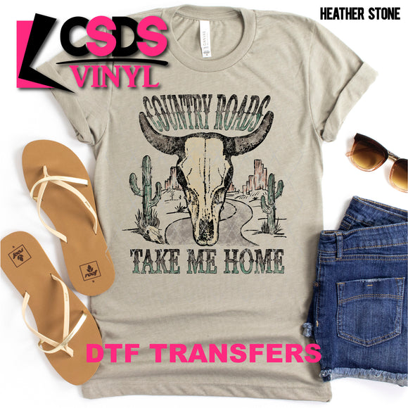 DTF Transfer - DTF001441 Country Roads Take Me Home