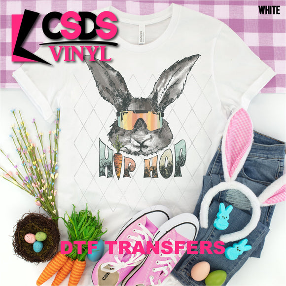 DTF Transfer - DTF001443 Hip Hop Bunny with Sunglasses