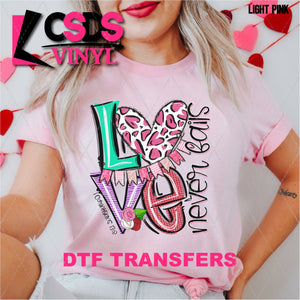 DTF Transfer - DTF001532 Love Never Fails