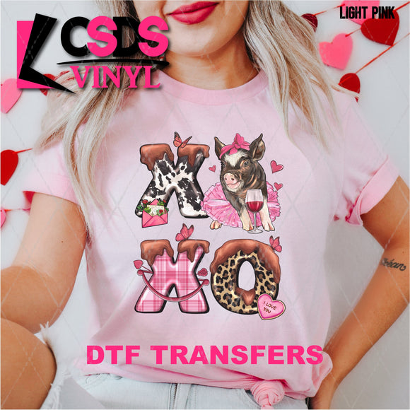 DTF Transfer - DTF001558 XO XO Cow