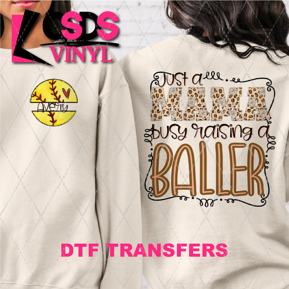 DTF Transfer - DTF001563 Busy Raising a Baller