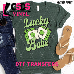 DTF Transfer - DTF001573 Lucky Babe