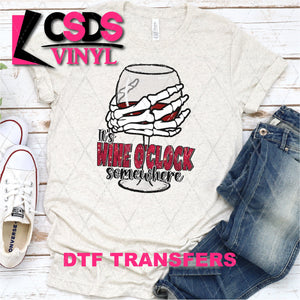 DTF Transfer - DTF001675 It's Wine O'clock Somewhere