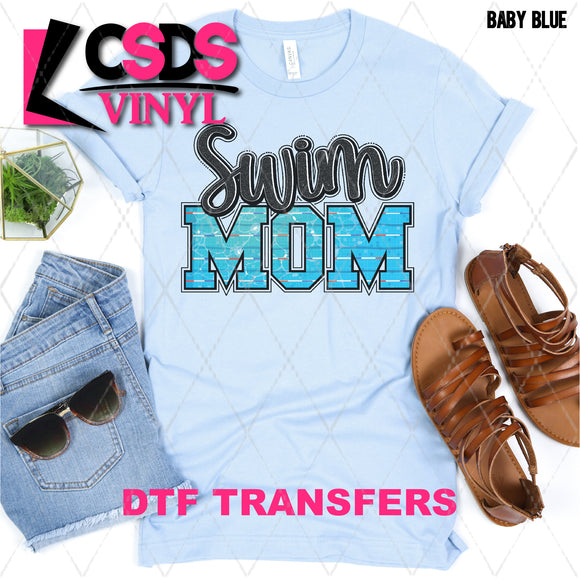 DTF Transfer - DTF001679 Swim Mom