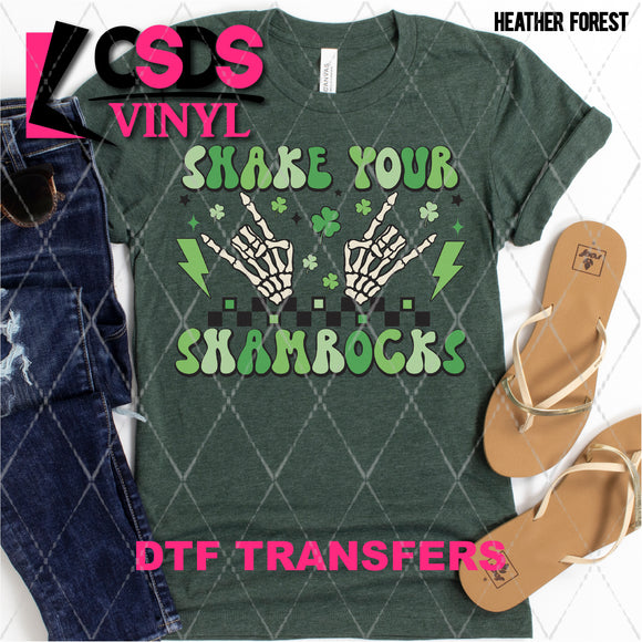 DTF Transfer - DTF001586 Shack Your Shamrocks Retro