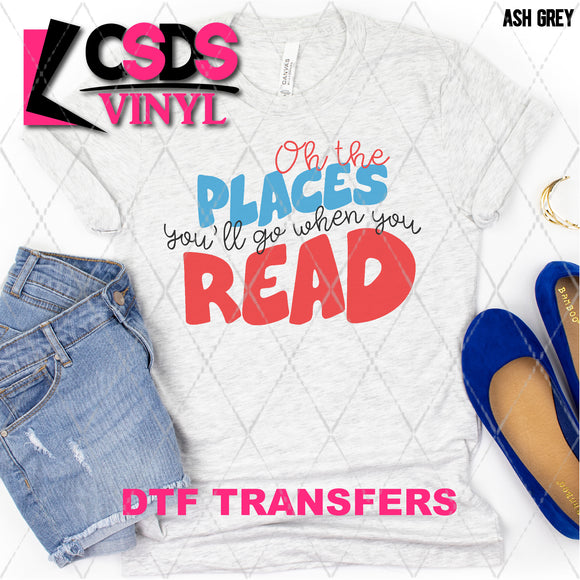 DTF Transfer - DTF001593 When You Read