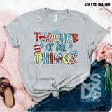 DTF Transfer - DTF001597 Teacher of all Things
