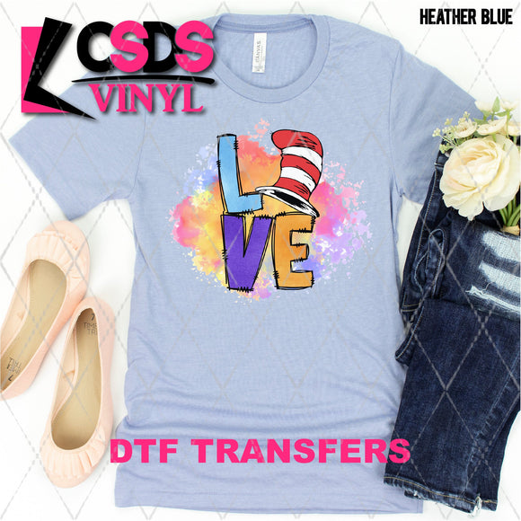 DTF Transfer - DTF001599 LOVE Paint Splash