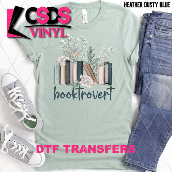 DTF Transfer - DTF001610 Booktrovert