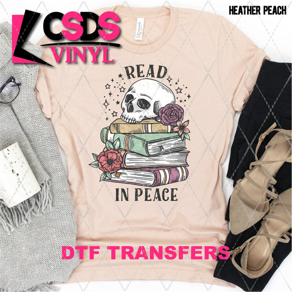 DTF Transfer - DTF001629 Dead in Peace Books