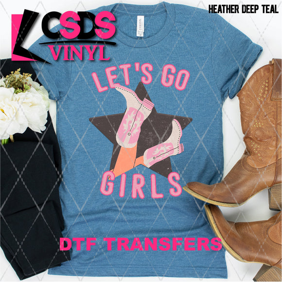 DTF Transfer - DTF001659 Let's Go Girls