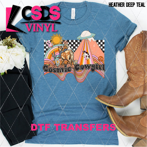 DTF Transfer - DTF001663 Cosmic Cowgirl