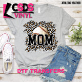 DTF Transfer - DTF001788 Baseball Mom Leopard Background