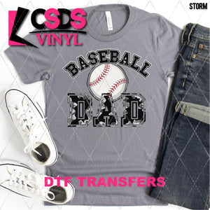 DTF Transfer - DTF001800 Baseball Dad