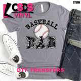 DTF Transfer - DTF001800 Baseball Dad