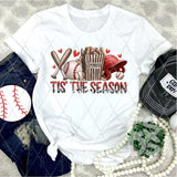 DTF Transfer - DTF001805 Tis the Season Baseball