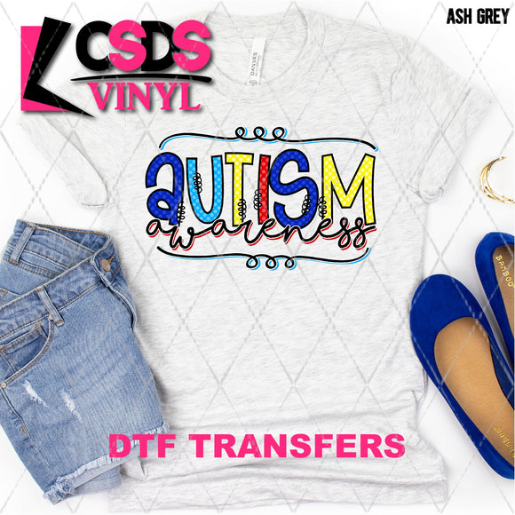 DTF Transfer - DTF001832 Autism Awareness