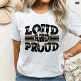 DTF Transfer - DTF001903 Loud & Proud Soccer Leopard