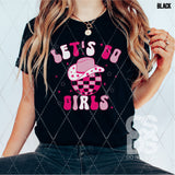 DTF Transfer - DTF001917 Let's Go Girls