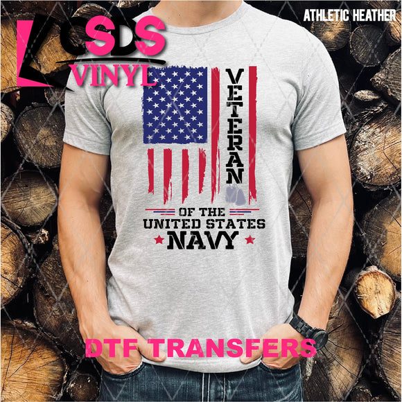 DTF Transfer - DTF001932 Veteran of the United States Navy
