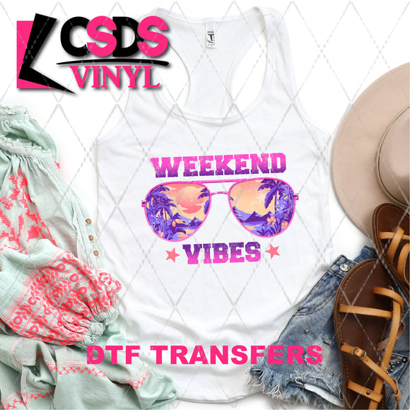 DTF Transfer - DTF002015 Weekend Vibes