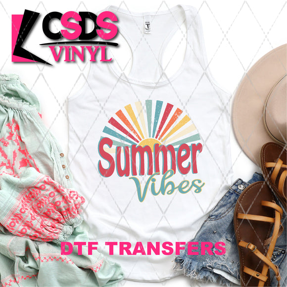 DTF Transfer - DTF002022 Retro Summer Vibes