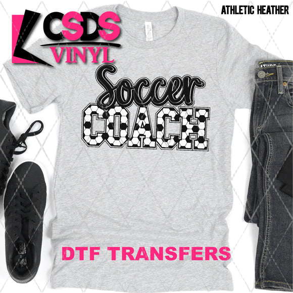 DTF Transfer - DTF002049 Soccer Coach