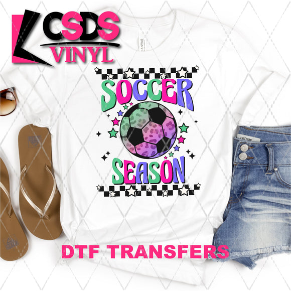 DTF Transfer - DTF002053 Retro Soccer Season