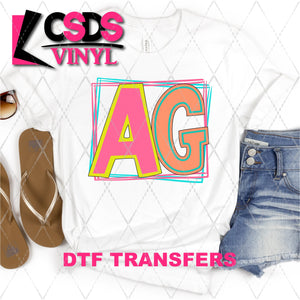 DTF Transfer - DTF002073 Moodle Word AG