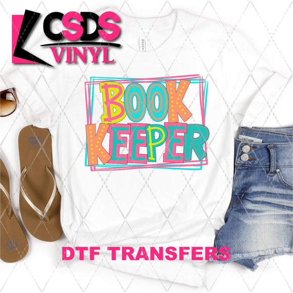 DTF Transfer - DTF002083 Moodle Word Book Keeper