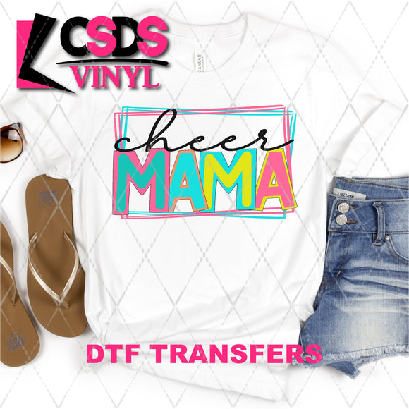 DTF Transfer - DTF002096 Moodle Word Cheer Mama