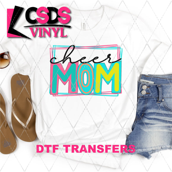 DTF Transfer - DTF002097 Moodle Word Cheer Mom