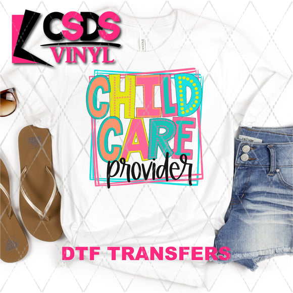 DTF Transfer - DTF002098 Moodle Word Child Care Provider