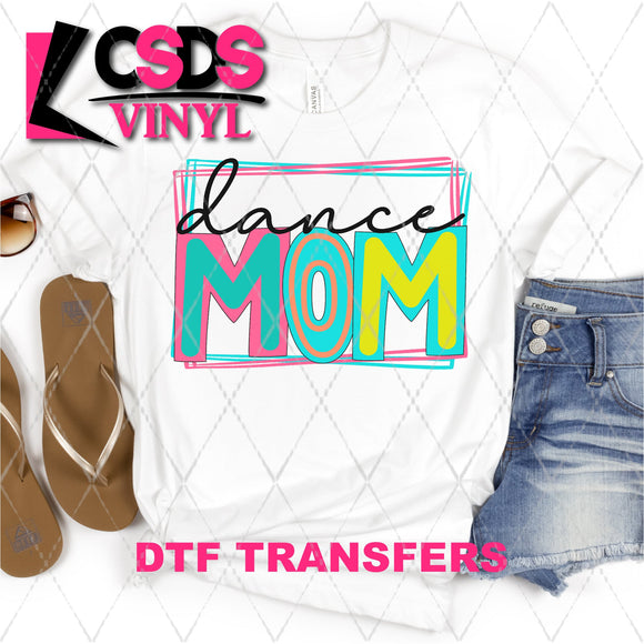 DTF Transfer - DTF002108 Moodle Word Dance Mom