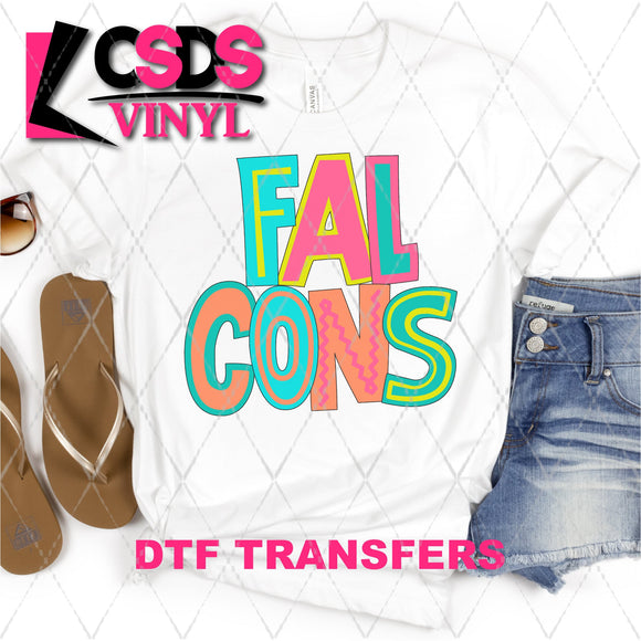 DTF Transfer - DTF002124 Moodle Word Falcons