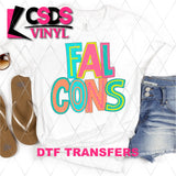 DTF Transfer - DTF002124 Moodle Word Falcons