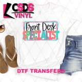 DTF Transfer - DTF002127 Moodle Word Front Desk Specialist