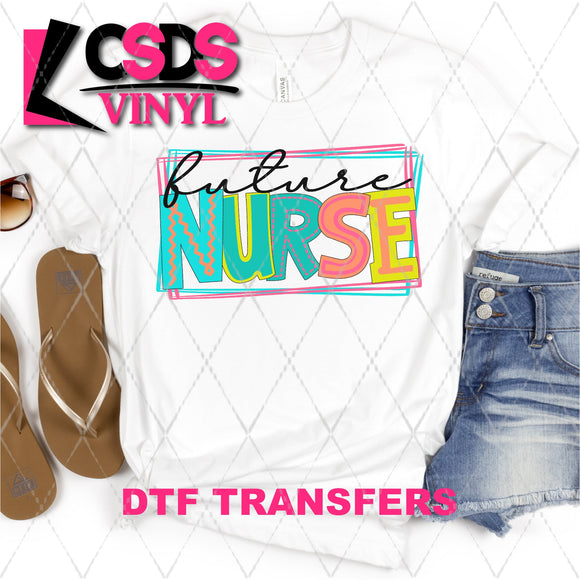 DTF Transfer - DTF002128 Moodle Word Future Nurse