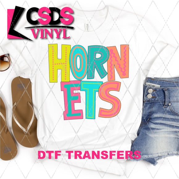 DTF Transfer - DTF002133 Moodle Word Hornets