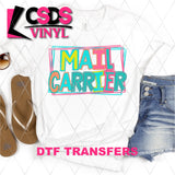 DTF Transfer - DTF002149 Moodle Word Mail Carrier