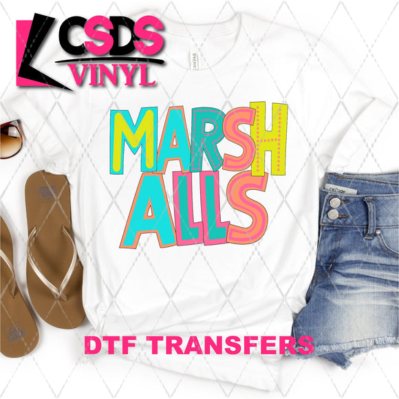 DTF Transfer - DTF002152 Moodle Word Marshalls