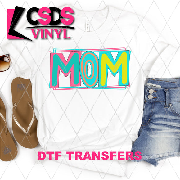 DTF Transfer - DTF002155 Moodle Word Mom